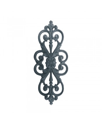 21-PR Rosetón ornamental de hierro fundido