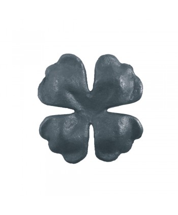 28-PR Trébol de la suerte en hierro fundido