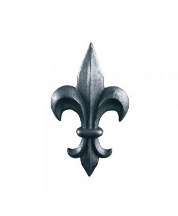 35-PR Flor de lis de fundición ornamental