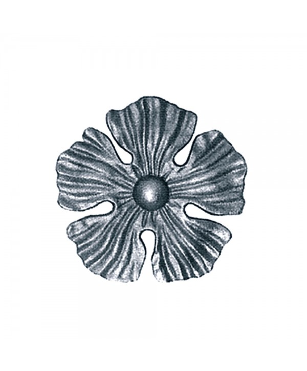 42-PR Roseta fundición con forma de flor