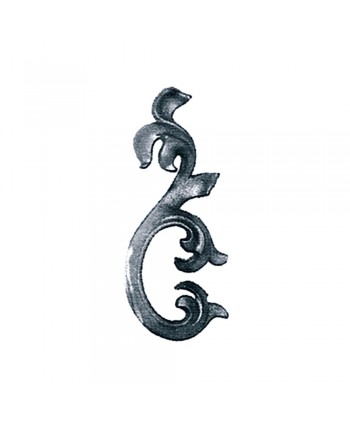 49-PR Hoja de hierro fundido para decorar