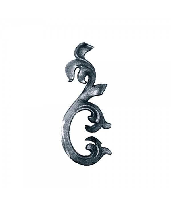 49-PR Hoja de hierro fundido para decorar