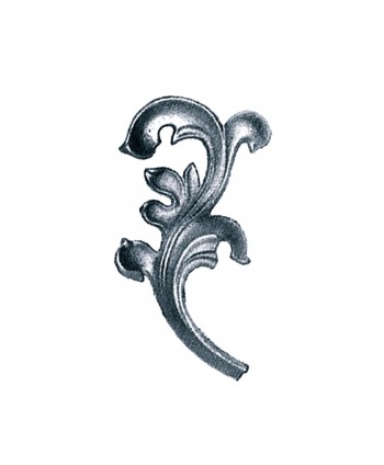 54-PR Hoja de fundición artística para verja