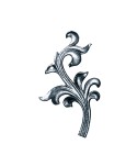 58-PR Hoja de fundición ornamental