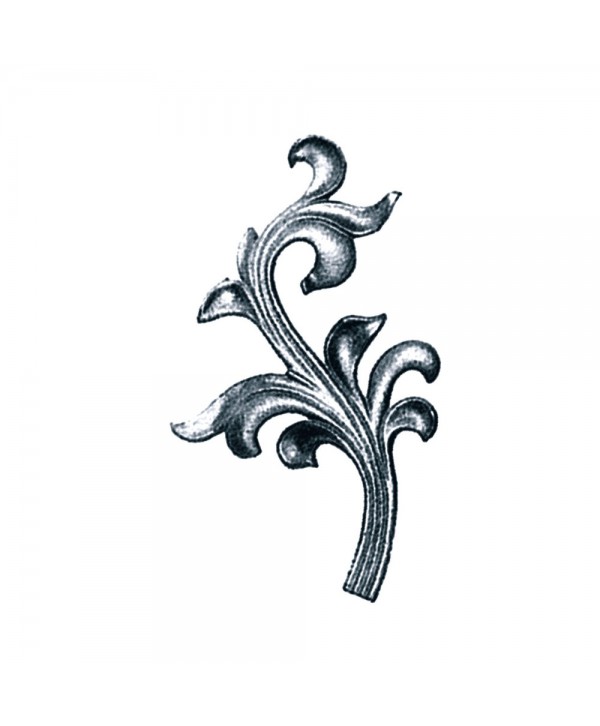 58-PR Hoja de fundición ornamental