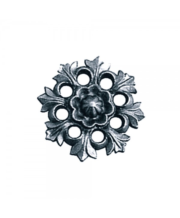 60-PR Roseta de hierro fundido redonda