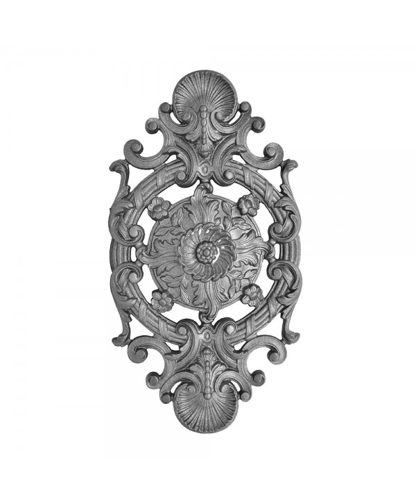 67-PR Roseta grande de fundición decorativa