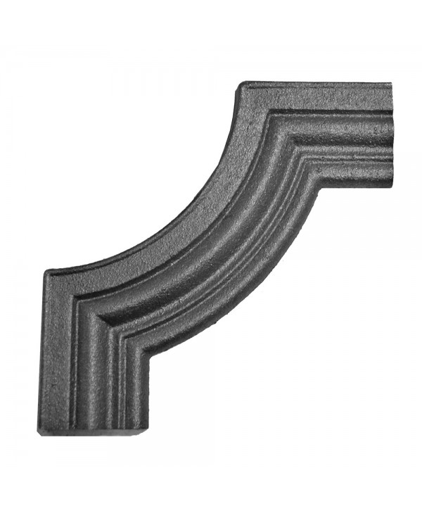 75-PR Escuadra de hierro fundido para zócalo