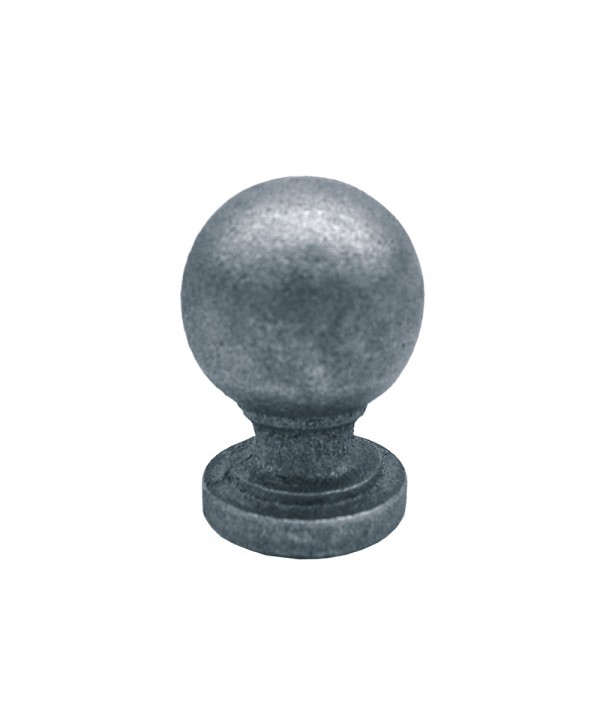 17-RE Remate con forma de bola en fundición