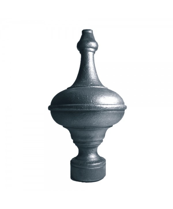 24-RE Remate grande de fundición para barandilla