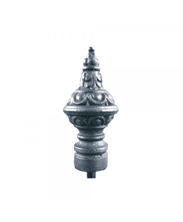 29-RE Remate fundición con dibujos ornamentales