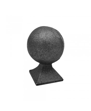 51-RE Bola redonda con base cuadrada en fundición
