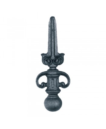 53-LA Flecha de hierro fundido para verjas