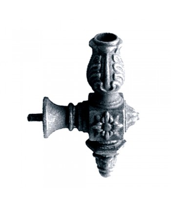 70-AP Apoyo de hierro fundido para barrote