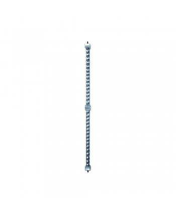 8-B Balaustre retorcido de fundición de aluminio