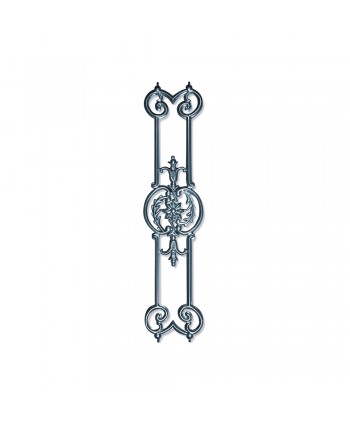 30-B Balaustre artística de aluminio fundido