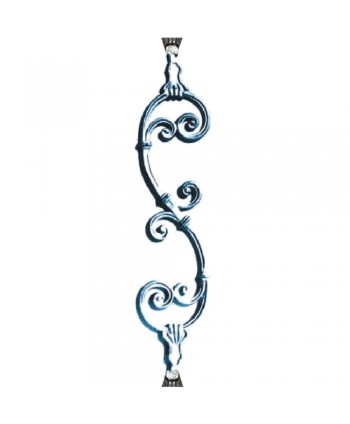 38-B Barrote de fundición de aluminio para barandas