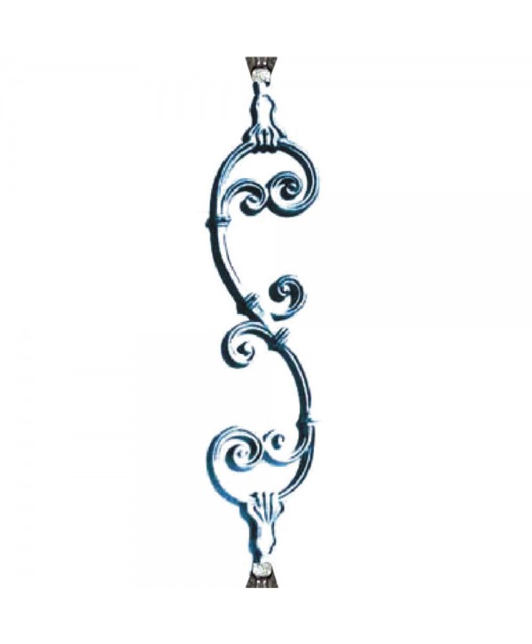 38-B Barrote de fundición de aluminio para barandas