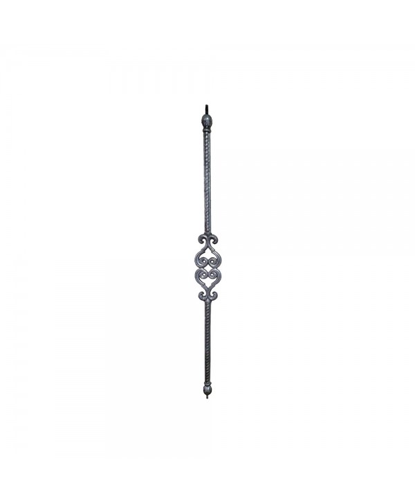 39-B Barrote decorativo para cancela de aluminio