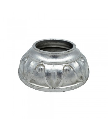 1-BASE redonda para postes y arranques de aluminio