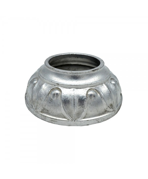 1-BASE redonda para postes y arranques de aluminio