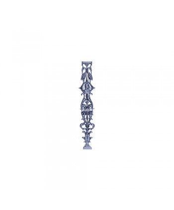 3-A Adorno para cancela en aluminio fundido