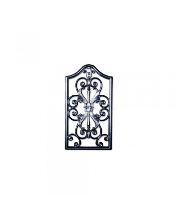 9-A Adorno en fundición de aluminio para puerta