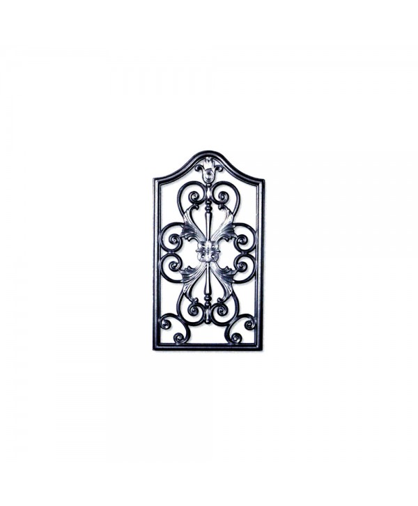 9-A Adorno en fundición de aluminio para puerta