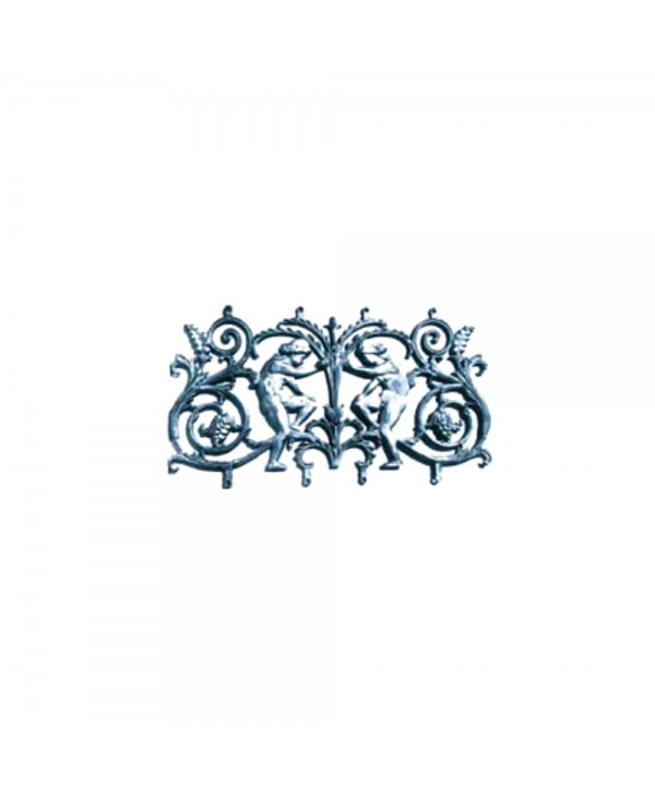 27-A Adorno medio punto para cancela de aluminio