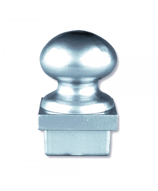 91-R Remate de aluminio para poste y tubos cuadrados