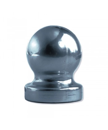 92-R Remate de aluminio para tubos y postes redondos