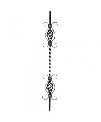 4-BF Balaustre de forja para verjas