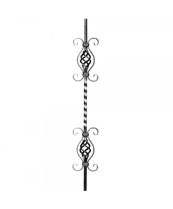 4-BF Balaustre de forja para verjas