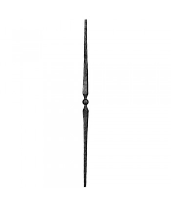 11-BF Balaustre forjado de estilo rústico