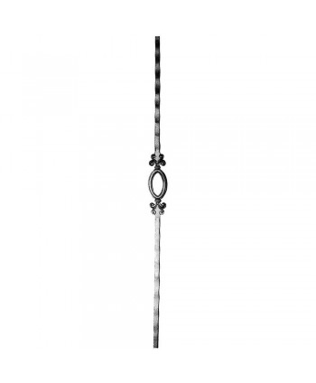 13-BF Barrote forjado para barandillas modernas