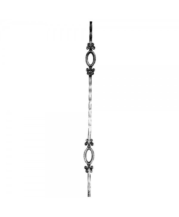 14-BF Balaustre doble para barandas de escaleras