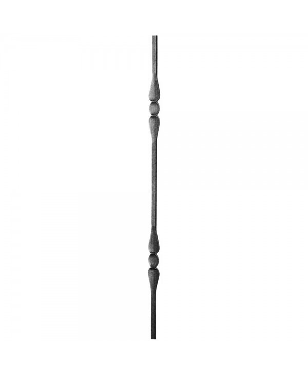 22-BF Balaustre de hierro forjado para cancelas