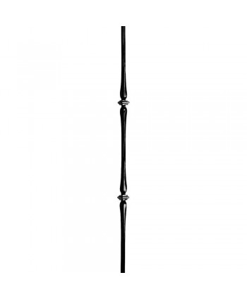 24-BF Balaustre forjado con doble macolla