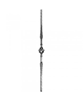 31-BF Barrote forjado de espiga con piña