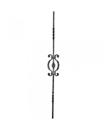 43-BF Barrote de hierro forjado para verjas