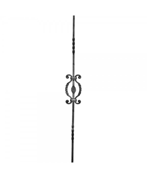 43-BF Barrote de hierro forjado para verjas