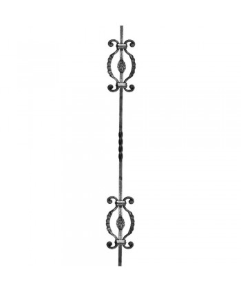 44-BF Barrote de forja artística para barandillas