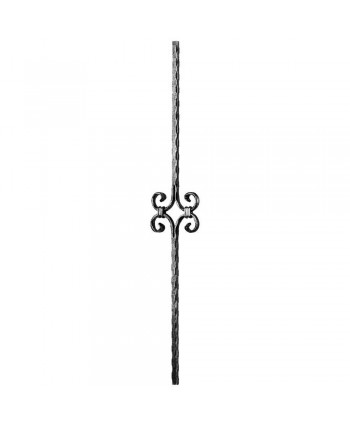 45-BF Balaustre de forja para balcones de edificios