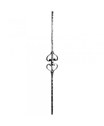 47-BF Balaustre de forja artesanal para rejas