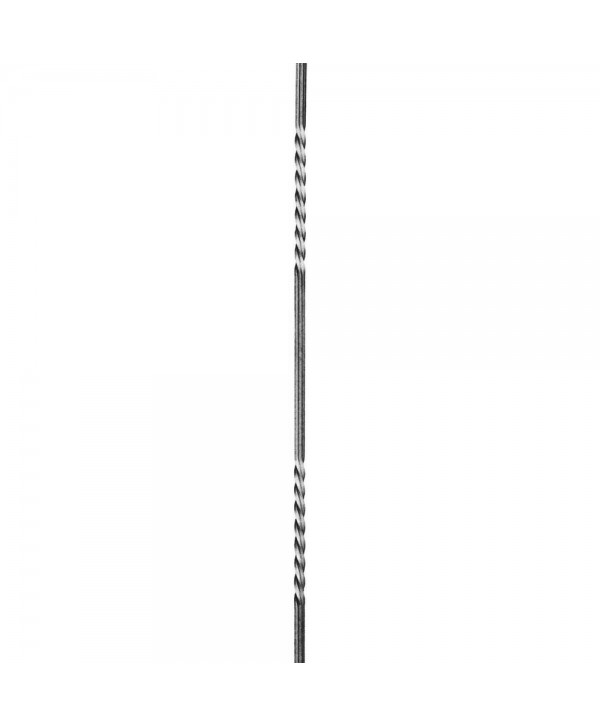 50-BF Retorcido de forja torsionado doble con ranuras