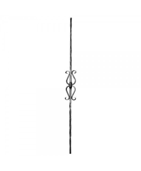 52-BF Balaustre de hierro forjado estilo rústico