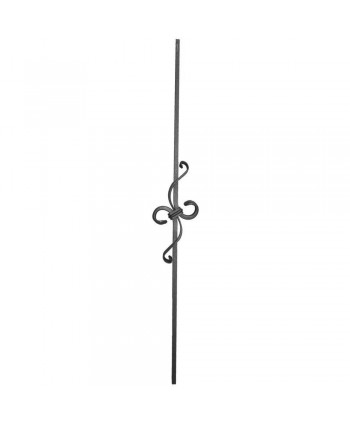 53-BF Balaustre para cancelas de forja artística