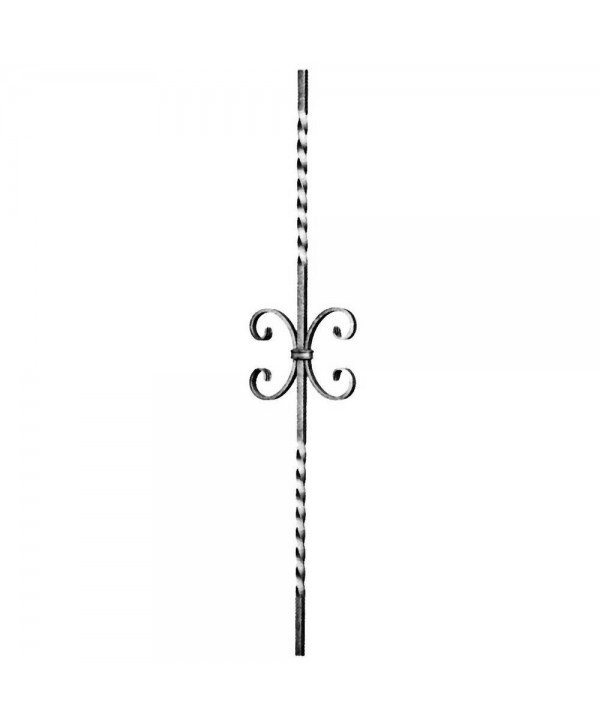 61-BF Barrote de forja para verjas sencillas