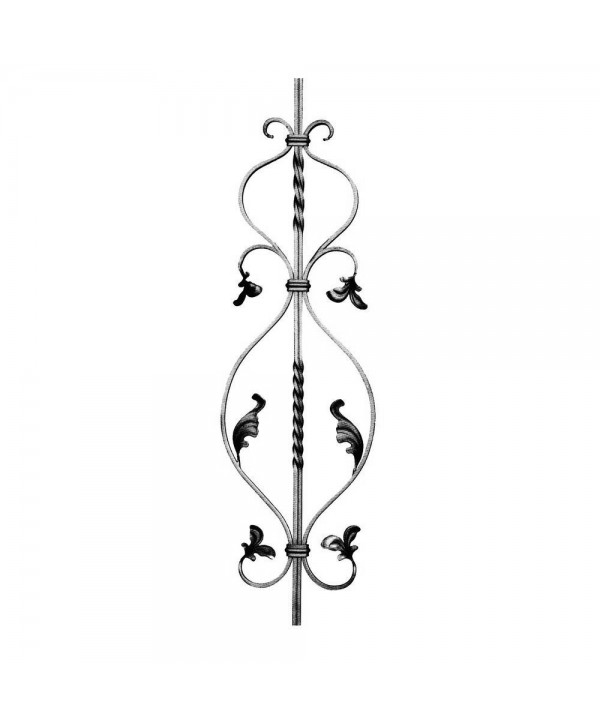 73-BF Balaustre para barandillas de hierro forjado
