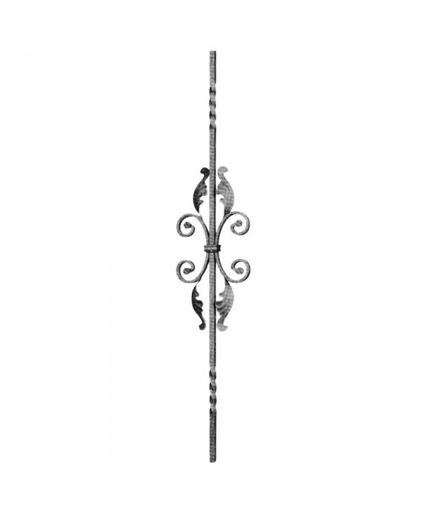 77-BF Barrote forjado para trabajos de cerrajería artística